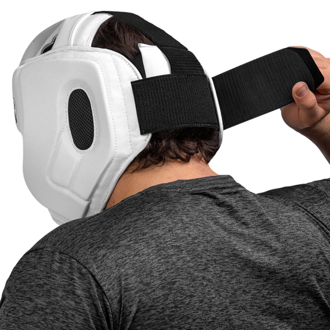 Hayabusa T3 MMA Headgear – Wit/Zwart