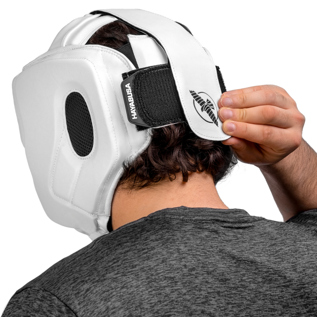 Hayabusa T3 MMA Headgear – Wit/Zwart