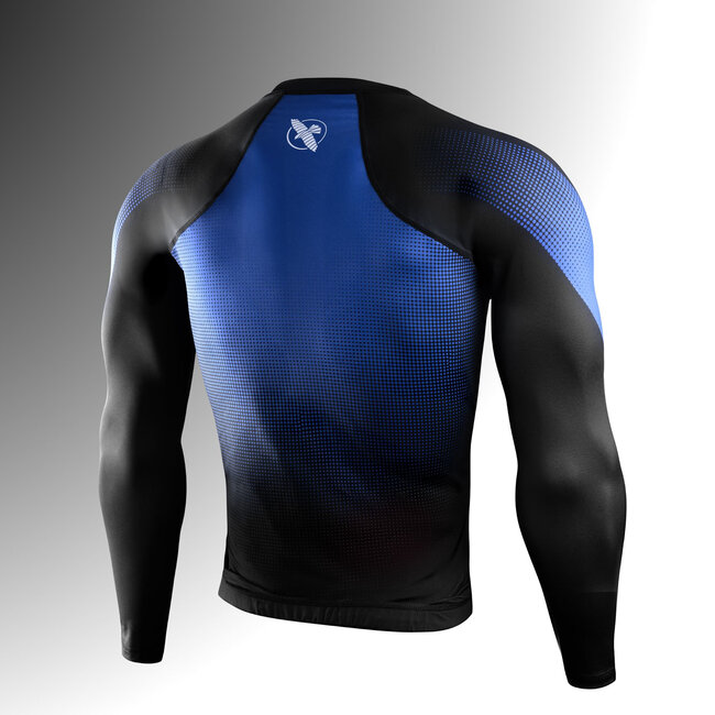 Hayabusa Pro Ranked Rashguard Heren Lange Mouw – Blauw