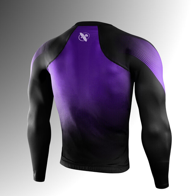 Hayabusa Pro Ranked Rashguard Heren Lange Mouw – Paars
