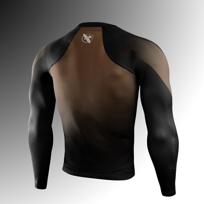 Hayabusa Pro Ranked Rashguard Heren Lange Mouw – Bruin