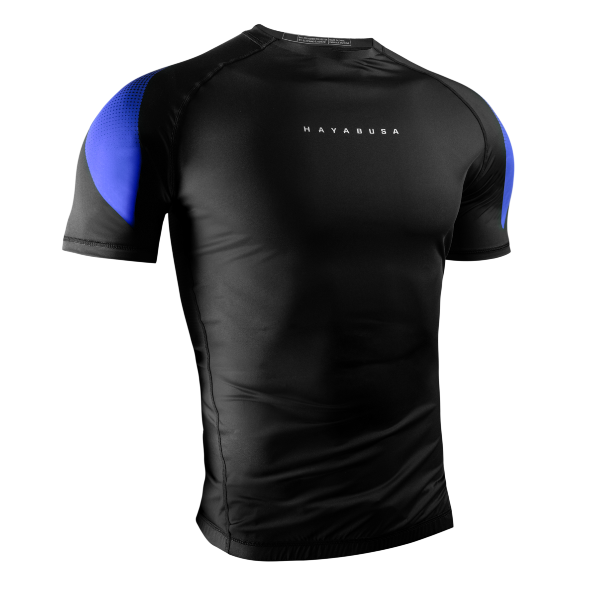 Hayabusa Pro Ranked Rashguard homme manches courtes – bleu
