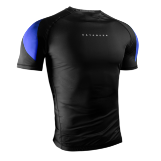 Hayabusa Pro Ranked Rashguard Heren Korte Mouw – Blauw