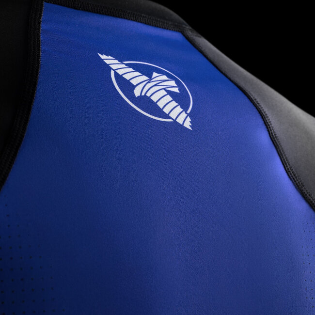 Hayabusa Pro Ranked Rashguard Heren Korte Mouw – Blauw