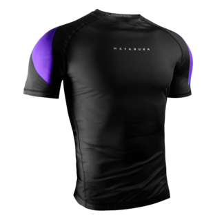 Hayabusa Pro Ranked Rashguard Heren Korte Mouw – Paars