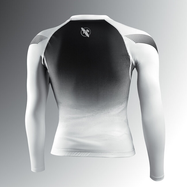 Hayabusa Pro Ranked Rashguard Dames Lange Mouw – Wit