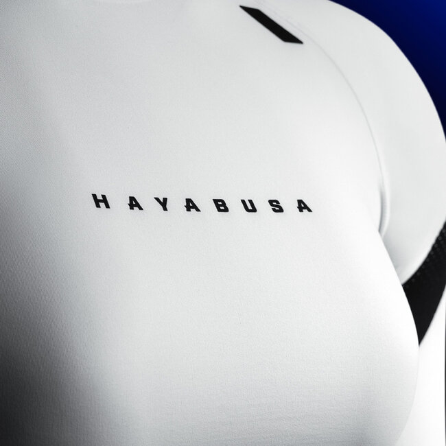 Hayabusa Pro Ranked Rashguard Dames Lange Mouw – Wit