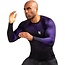 Hayabusa Fusion Rashguard Lange Mouw – Zwart/Paars