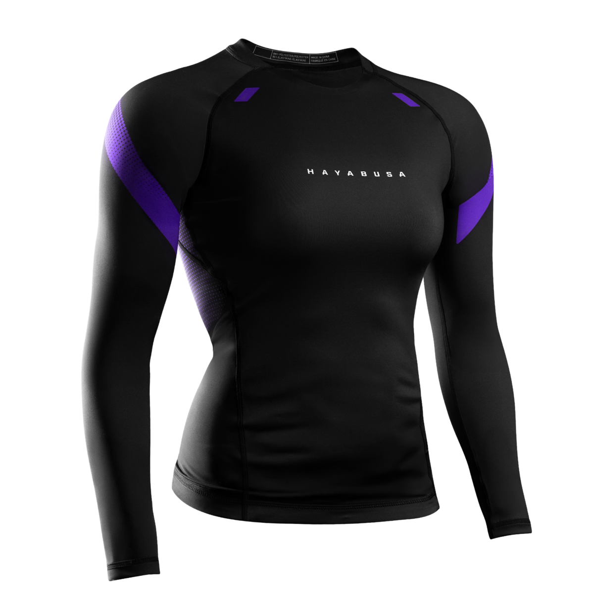 Hayabusa Pro Ranked Rashguard femme manches longues – violet