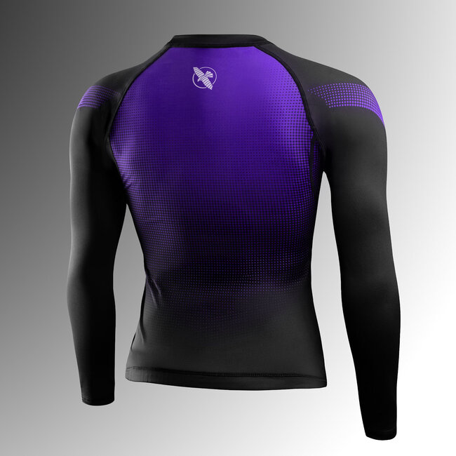 Hayabusa Pro Ranked Rashguard Dames Lange Mouw – Paars