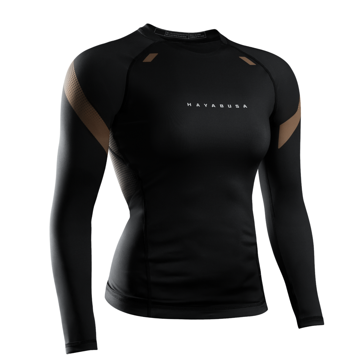 Hayabusa Pro Ranked rashguard femme manches longues – marron