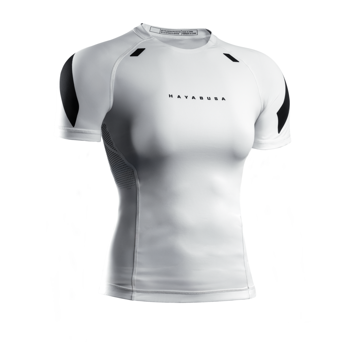Hayabusa Pro Ranked rashguard femme manches courtes – blanc