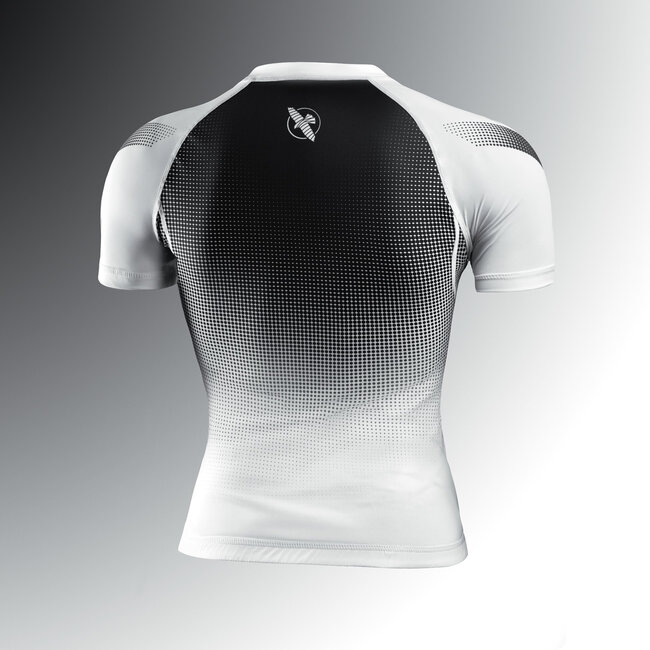 Hayabusa Pro Ranked damesrashguard korte mouwen – Wit
