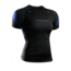 Hayabusa Pro Ranked damesrashguard korte mouwen – Blauw