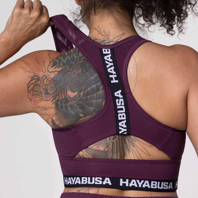 Hayabusa Crossback sport-bh – Wijnrood