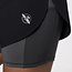 Hayabusa Mid Rise Layered damesshort – Zwart