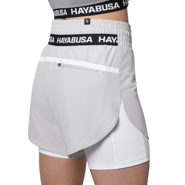 Hayabusa Mid Rise Layered damesshort – Grijs