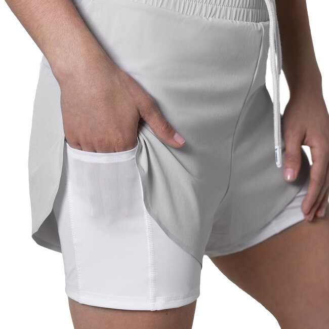 Hayabusa Mid Rise Layered damesshort – Grijs