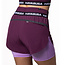 Hayabusa Mid Rise Layered damesshort – Wijnrood