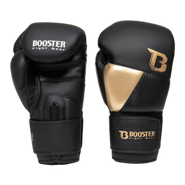 Booster Fightgear Bokshandschoenen - BG-XXX - zwart/goud