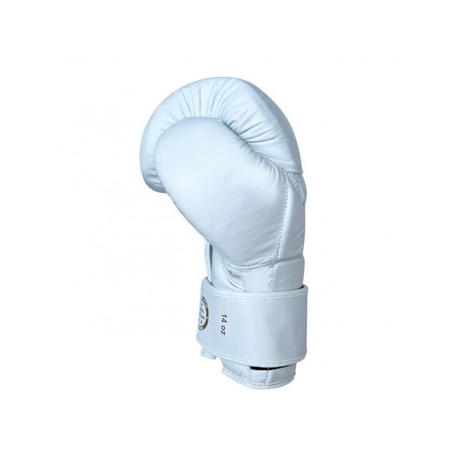 JOYA Falcon – Leren Bokshandschoenen - Wit/Goud