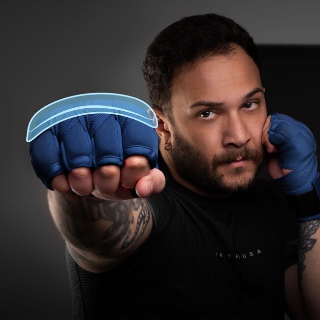 Hayabusa Knuckle Guard bandages – Blauw