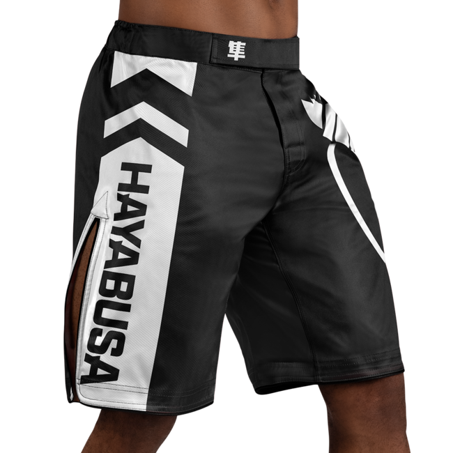 Hayabusa Icon MMA-short – Zwart/wit