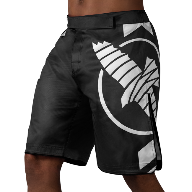 Hayabusa Icon MMA-short – Zwart/wit