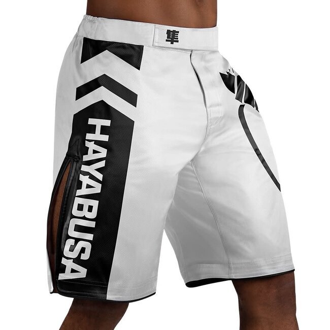 Hayabusa Icon MMA-short – Wit/zwart