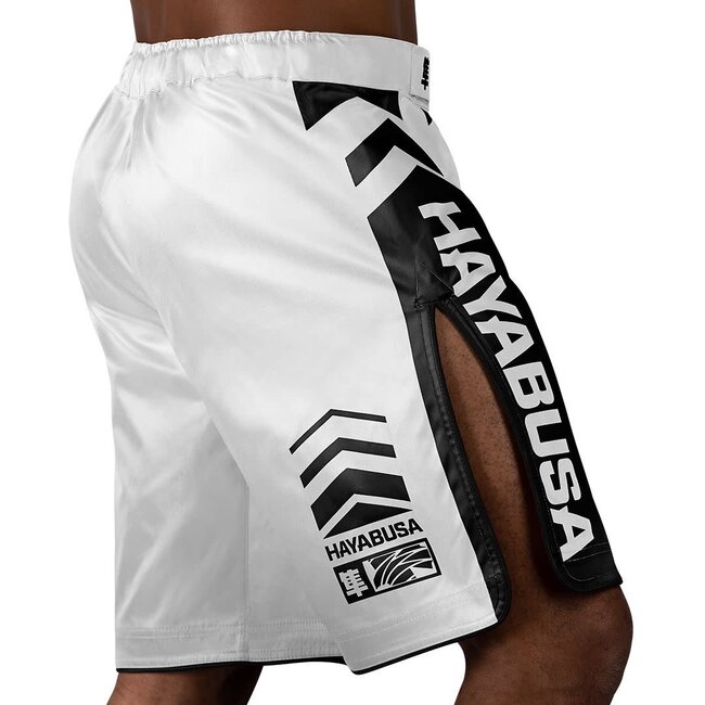 Hayabusa Icon MMA-short – Wit/zwart