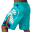 Hayabusa Icon MMA-short – Teal/wit