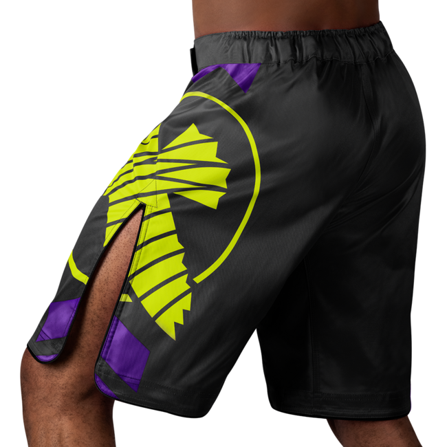 Hayabusa Icon MMA-short – Zwart/neon
