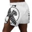 Hayabusa Icon Mid-Thigh MMA-short – Wit/zwart