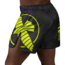 Hayabusa Icon Mid-Thigh MMA-short – Zwart/neon