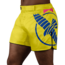 Hayabusa Icon Mid-Thigh MMA-short – Geel/blauw