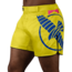 Hayabusa Icon Mid-Thigh MMA-short – Geel/blauw
