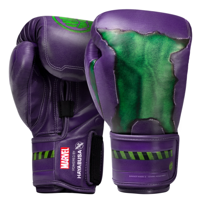 Hayabusa Marvel Hulk jeugdbokshandschoenen 10 oz – Paars/groen