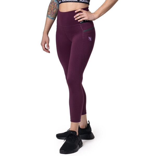 Hayabusa High Rise 3/4 legging femme – bordeaux