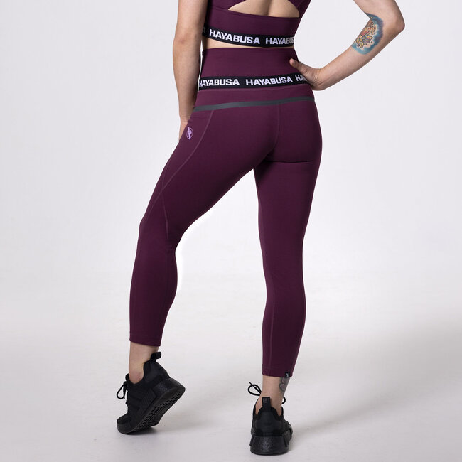 Hayabusa Hayabusa High Rise 3/4 Dameslegging – Wijnrood