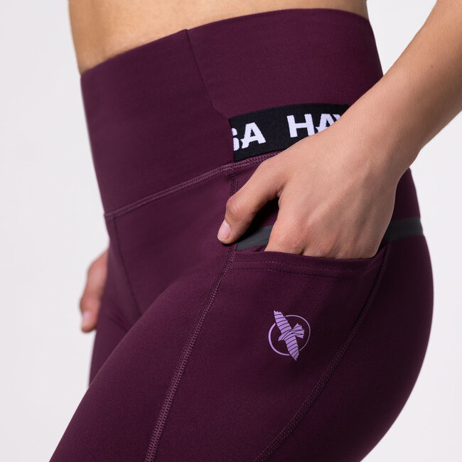 Hayabusa Hayabusa High Rise 3/4 Dameslegging – Wijnrood
