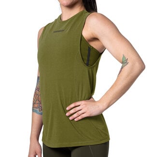 Hayabusa Hayabusa Lightweight Dames Tanktop – Gemêleerd Olijfgroen