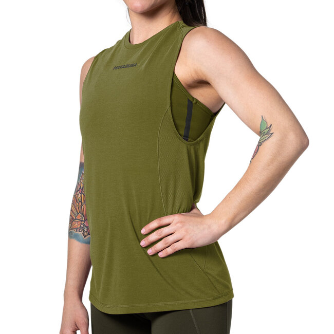 Hayabusa Hayabusa Lightweight Dames Tanktop – Gemêleerd Olijfgroen