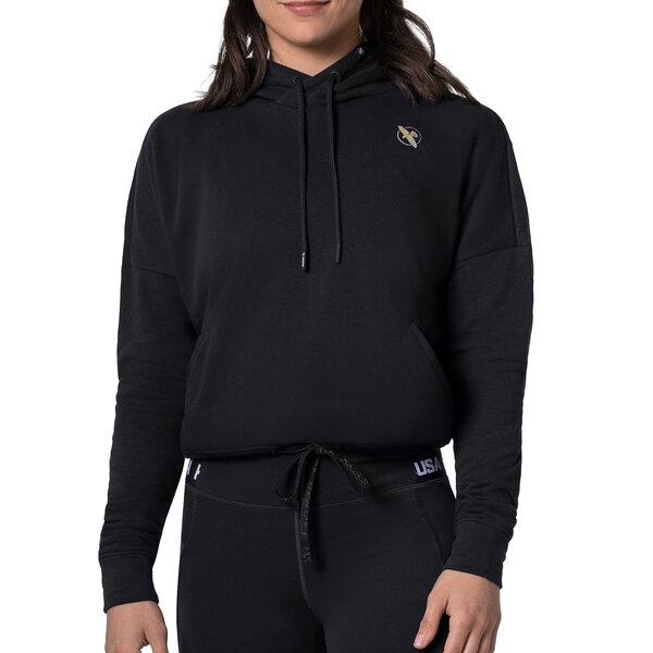 Hayabusa Cozy Fleece Cropped sweat à capuche femme – noir