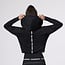 Hayabusa Hayabusa Cozy Fleece Cropped Dameshoodie – Zwart