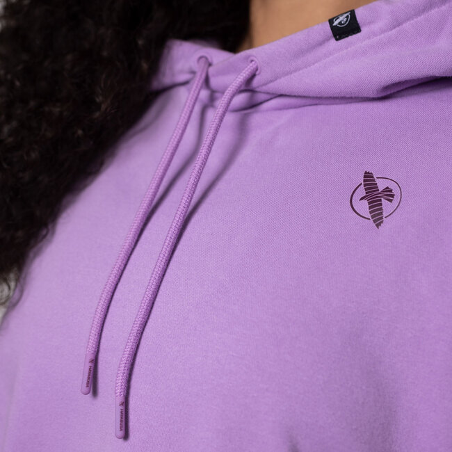 Hayabusa Hayabusa Cozy Fleece Cropped Dameshoodie – Lavendel