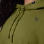 Hayabusa Hayabusa Cozy Fleece Cropped Dameshoodie – Gemêleerd Olijfgroen