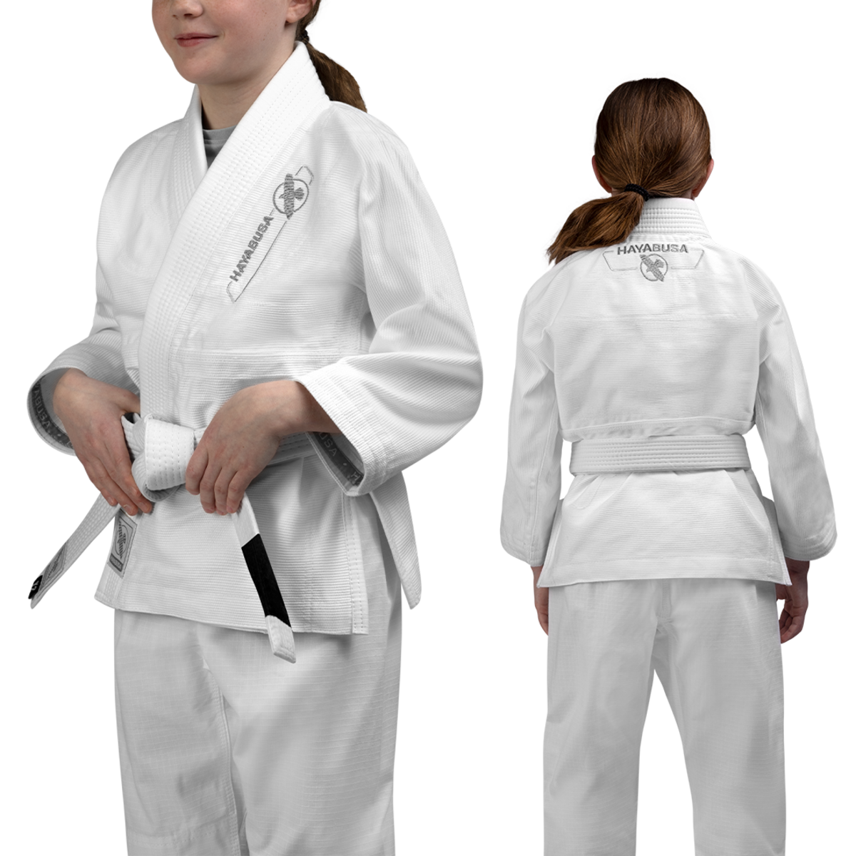 Hayabusa Essential enfant BJJ Gi – blanc