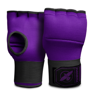 Hayabusa Hayabusa Quick Gel Hand Wraps Binnenhandschoenen – Paars/Zwart