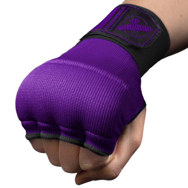 Hayabusa Hayabusa Quick Gel Hand Wraps Binnenhandschoenen – Paars/Zwart