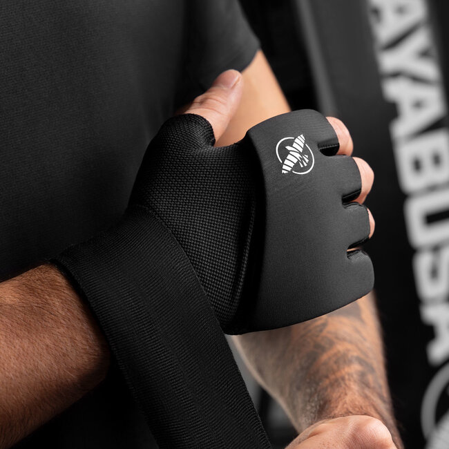 Hayabusa Hayabusa Elite Quick Wraps Binnenhandschoenen – Zwart
